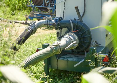 Pompe auto-amorçante pour l'irrigation