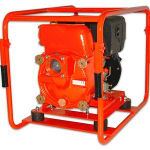 Groupe motopompe diesel portable pour évacuation eaux chargées