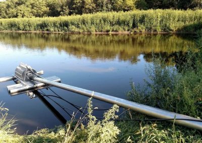 Unité de pompage avec filtre autonettoyant rotatif - RIVERSCREEN