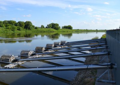 Unité de pompage avec filtre autonettoyant rotatif - RIVERSCREEN