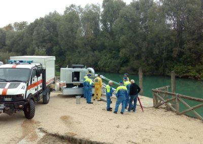 Remolque multifuncional de emergencia por inundación