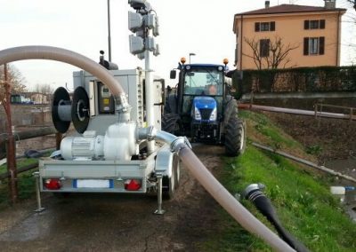 Remolque multifuncional de emergencia por inundación