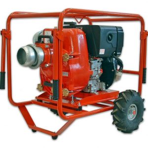 Self-priming diesel sewage pump for dirty water