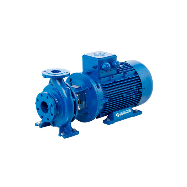 Extra-robust horizontal centrifugal slurry pump capacity 600 m³/h, allows liquid transfer in various industrial applications.