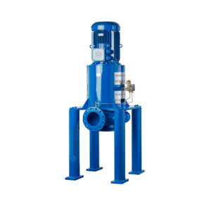 Single-stage vertical centrifugal network pump EIP-SNMV-H for diverse and varied fields of application in industry. Standardized and secure products.