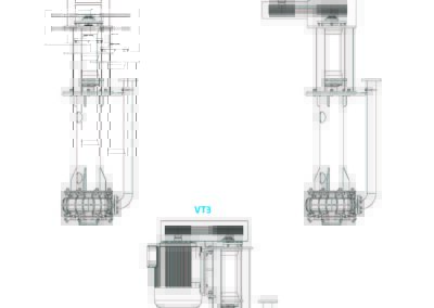La Pompe réseau polyvalente 1000 m³/h: robuste, fiable, polyvalente avec une capacité de 1000 m³/h optimise votre pompage grâce à la conception EHD.