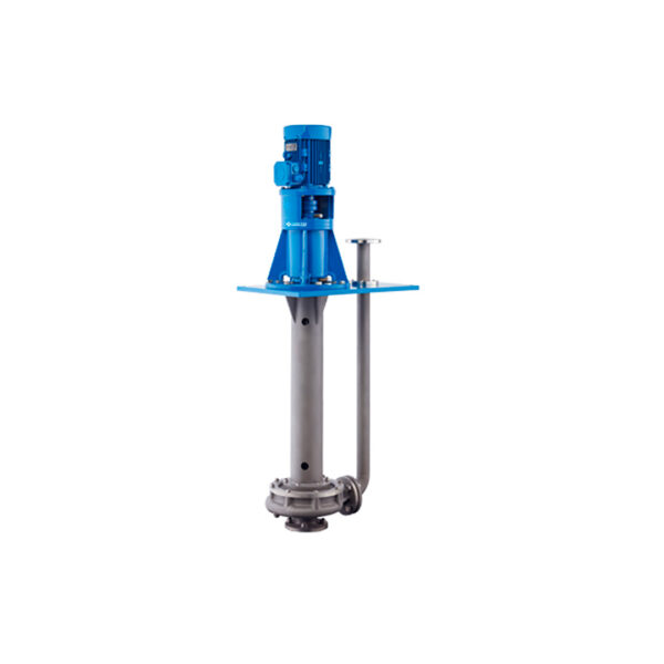 pompe centrifuge verticale avec un pompage de liquides propres ou normalement contaminés, débit max 800m³/h