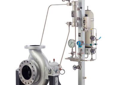 horizontal centrifugal network pump EIP-SCP, specially designed for hot water and geothermal water applications.